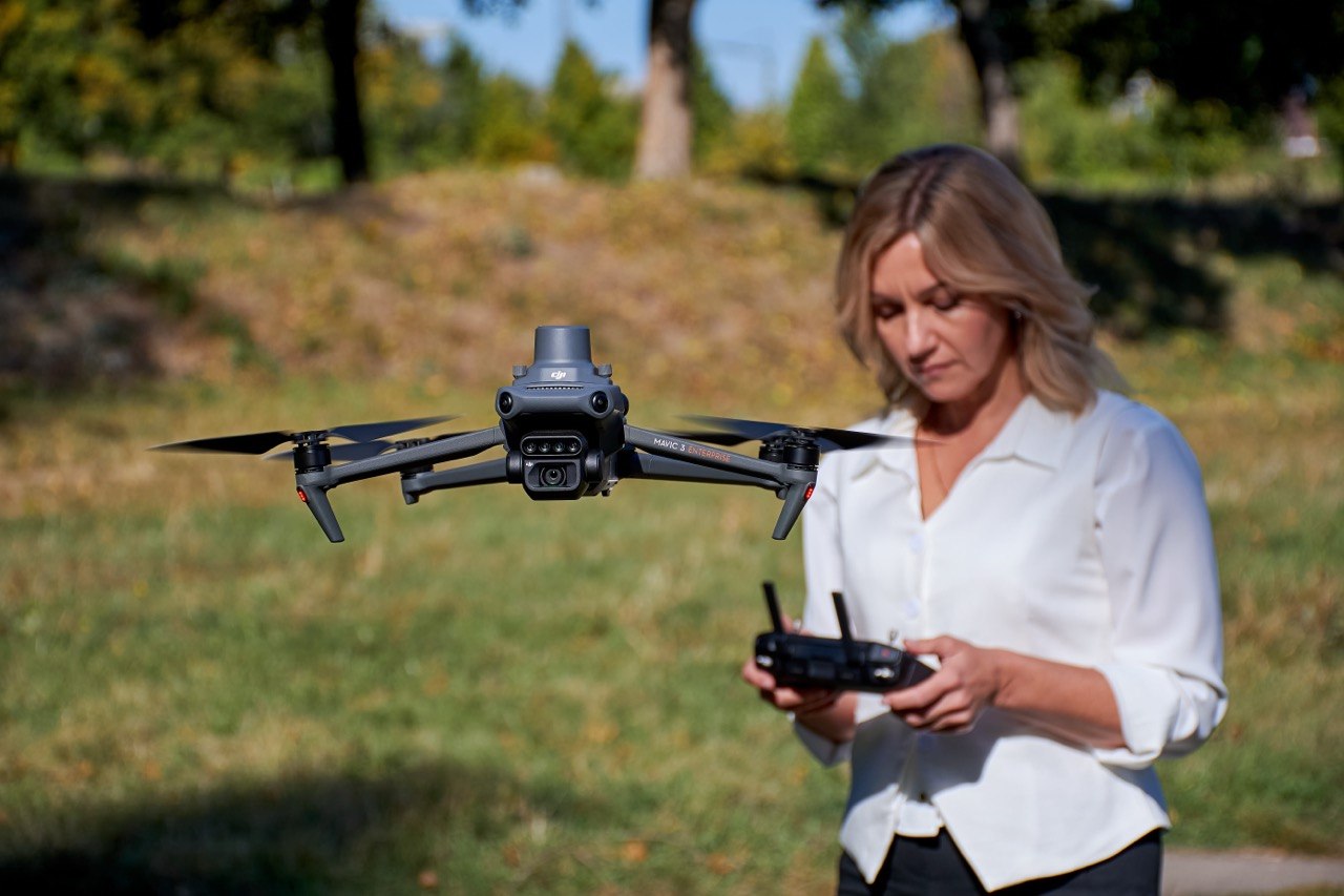 Мультиспектральна аерофотозйомка та моніторинг на DJI Mavic 3M